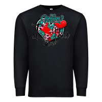 Black Mom I You More Premium Sweatshirt - SublimationCraftShop