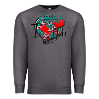 Charcoal Heather Mom I You More Premium Sweatshirt - SublimationCraftShop