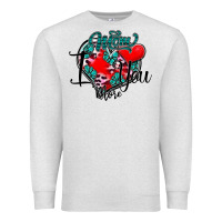 Oatmeal Heather Mom I You More Premium Sweatshirt - SublimationCraftShop