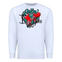 White Mom I You More Premium Sweatshirt - SublimationCraftShop