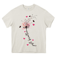 Cream just breathe Heavy Core Tee - JahusDesignShop