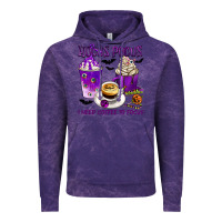 Cloud Purple Hocus Pocus I Need Coffee to Focus Vintage Hoodie - texasbilliewilder