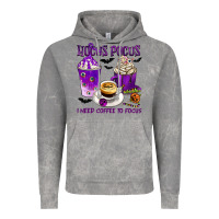 Cloud Rock Hocus Pocus I Need Coffee to Focus Vintage Hoodie - texasbilliewilder