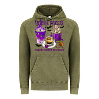 Vintage Olive Hocus Pocus I Need Coffee to Focus Vintage Hoodie - texasbilliewilder