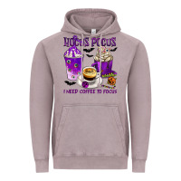 Vintage Zinc Hocus Pocus I Need Coffee to Focus Vintage Hoodie - texasbilliewilder
