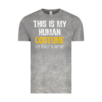 Cloud Rock human costume raptor halloween velociraptor lazy easy t shirt Vintage Tee - baoMotion