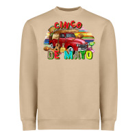 Mushroom Cinco de mayo truck Heavyweight Sweatshirt - FaDigitalArtStudio