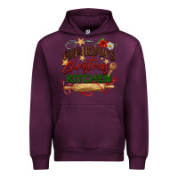 Mauve Wine grandma's Christmas kitchen Urban Hoodie - BarkalooDesign