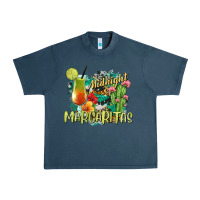 Midnight Navy Midnight Margaritas Urban Heavy Tee - texasbilliewilder