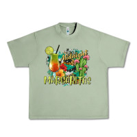 Oil Green Midnight Margaritas Urban Heavy Tee - texasbilliewilder