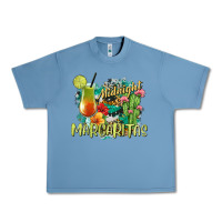 Pebble Blue Midnight Margaritas Urban Heavy Tee - texasbilliewilder