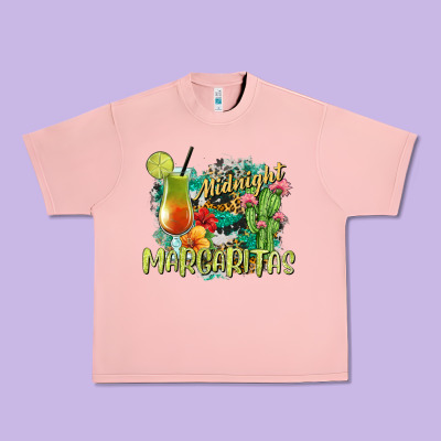 Midnight Margaritas Urban Heavy Tee Designed By Texasbilliewilder