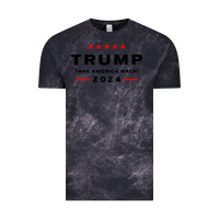 Cloud Black donald trump 2024 take america back Vintage Tee - baoMotion