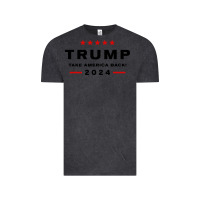 Vintage Black donald trump 2024 take america back Vintage Tee - baoMotion