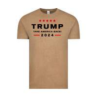 Vintage Coffee donald trump 2024 take america back Vintage Tee - baoMotion