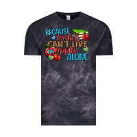 Cloud Black because teachers cant live on apples alone Vintage Tee - NancyCooperArtShop