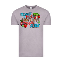 Vintage Zinc because teachers cant live on apples alone Vintage Tee - NancyCooperArtShop