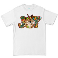 White shiba inu christmas joy Premium Tee - RanaPortraitStore