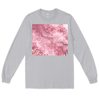 Moon Dust glitter pink agate Long Sleeve Tee - TumblerDesignByShophia
