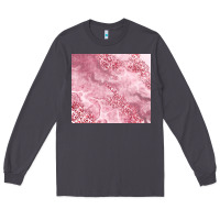 Smoke glitter pink agate Long Sleeve Tee - TumblerDesignByShophia