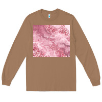 Toasted Coconut glitter pink agate Long Sleeve Tee - TumblerDesignByShophia