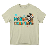 Mossy western merry christmas Heavy Core Tee - MaliasSmallBusiness