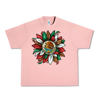Salmon Mexican Sunflower Urban Heavy Tee - texasbilliewilder
