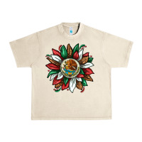 Sandshell Mexican Sunflower Urban Heavy Tee - texasbilliewilder