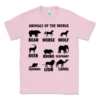 Bubblegum Pink Animal Of The World Classic Tee - Bettercallsaul