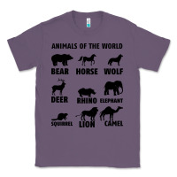 Lavender Animal Of The World Classic Tee - Bettercallsaul