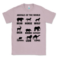 Lilac Animal Of The World Classic Tee - Bettercallsaul