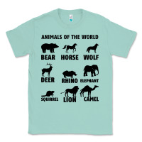 Seafoam Animal Of The World Classic Tee - Bettercallsaul