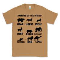 Toasted Coconut Animal Of The World Classic Tee - Bettercallsaul