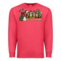 Cardinal jesus İs the reason Premium Sweatshirt - CowhideDigitalArt