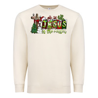 Sandshell jesus İs the reason Premium Sweatshirt - CowhideDigitalArt