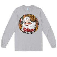 Moon Dust believe Santa Claus Christmas Long Sleeve Tee - Jasminsmagicworld