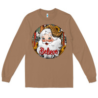 Toasted Coconut believe Santa Claus Christmas Long Sleeve Tee - Jasminsmagicworld
