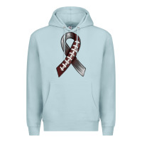 Blue Mist Gray Ribbon American Football Premium Hoodie - BundleAndBundleShop