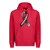 Cardinal Gray Ribbon American Football Premium Hoodie - BundleAndBundleShop