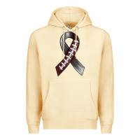 Pina Colada Gray Ribbon American Football Premium Hoodie - BundleAndBundleShop