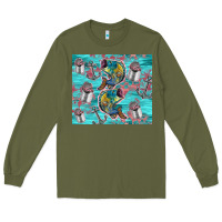 Army Green fish lures Long Sleeve Tee - TumblerDesignByShophia