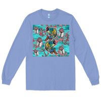 Colony Blue fish lures Long Sleeve Tee - TumblerDesignByShophia
