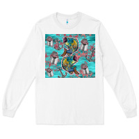 White fish lures Long Sleeve Tee - TumblerDesignByShophia