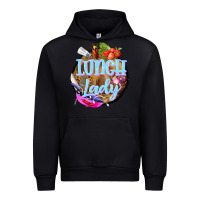 Black western lunch lady Urban Hoodie - BarkalooDesign