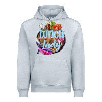 Heather Grey western lunch lady Urban Hoodie - BarkalooDesign