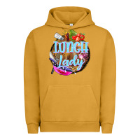 Pigment Peanut Butter western lunch lady Urban Hoodie - BarkalooDesign