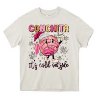Cream conchita it's cold outside Heavy Core Tee - MaliasSmallBusiness