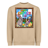 Mushroom Happy Easter Day Heavyweight Sweatshirt - OliviaCreatesArt
