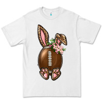 White American Football Easter Bunny Premium Tee - BundleAndBundleShop