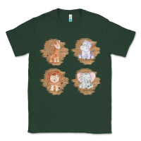 Sports Green Safari Baby Animal Clipart Classic Tee - Bettercallsaul